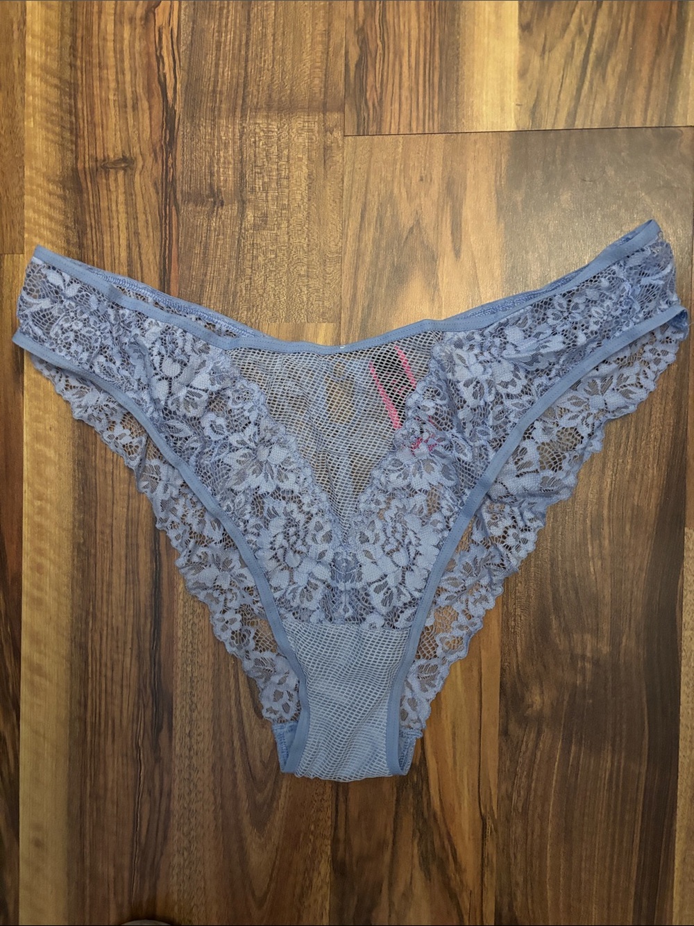 La SENZA Light Blue Lace Bikini Panty